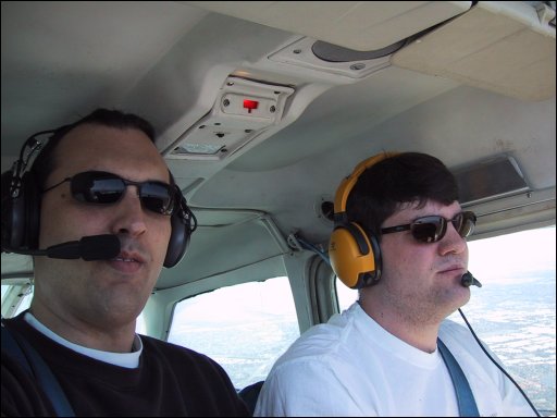 A picture named adam-and-beej-flying.jpg