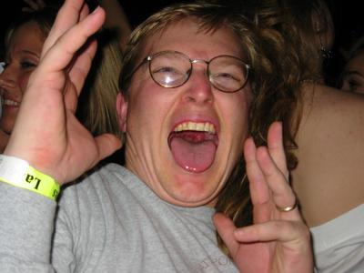 Me at the Tainted Love show