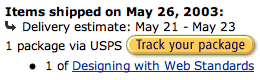 Amazon delivers before they ship